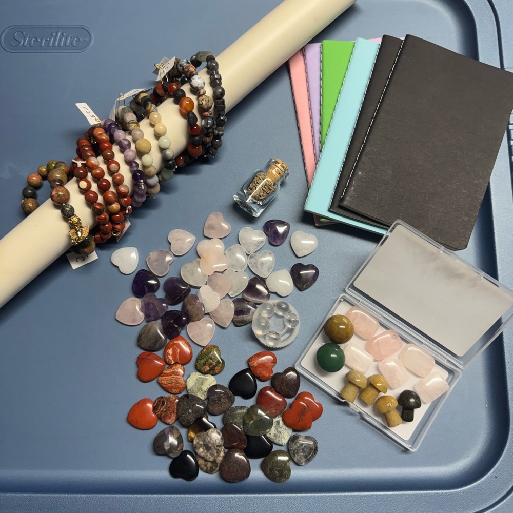 LAST OF SUPPLIES!! Crystal Bundles for Wiccans, Pagans, Witchcraft
